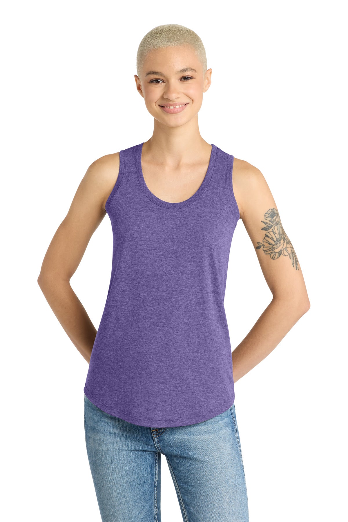 District Women's    Perfect Tri   Racerback Tank