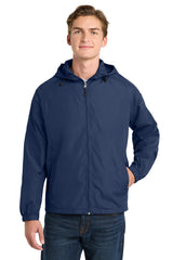 Sport-Tek Men's   Hooded Raglan Jacket