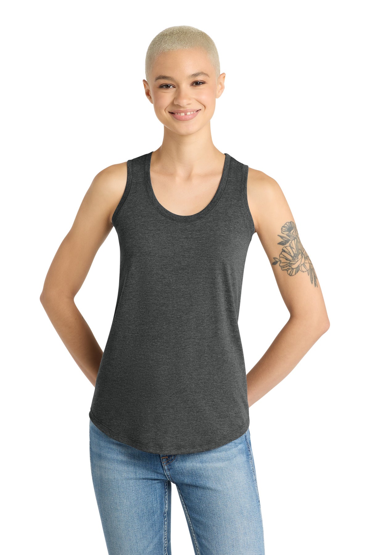 District Women's    Perfect Tri   Racerback Tank