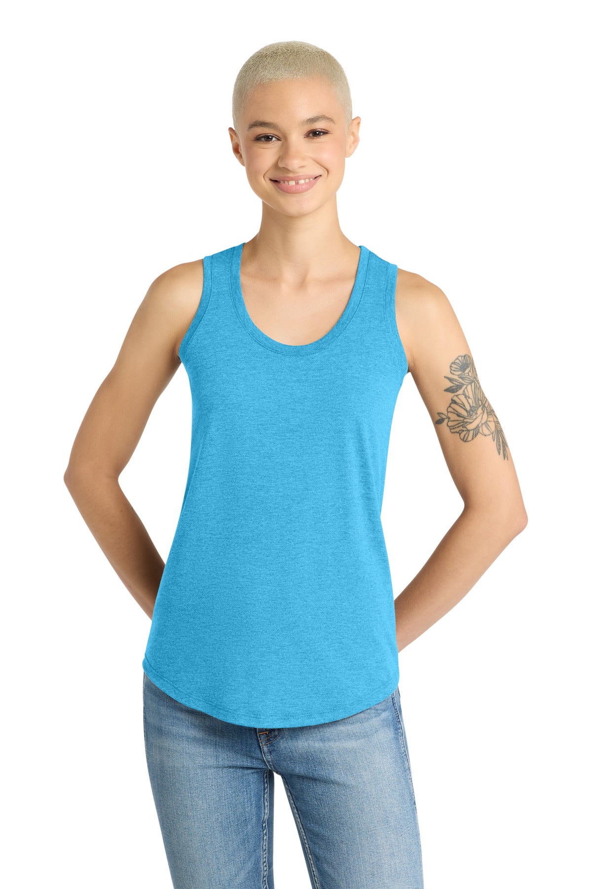District Women's    Perfect Tri   Racerback Tank