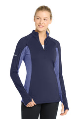 Sport-Tek Women's   Sport-Wick   Stretch Contrast 1/4-Zip Pullover