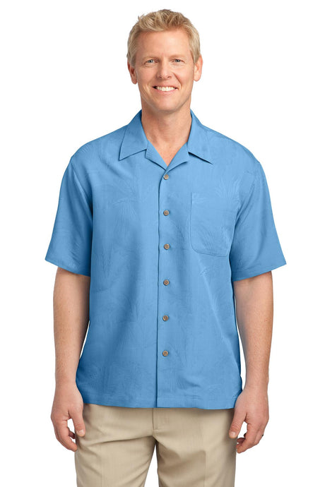 Port Authority Men's   Patterned Easy Care Camp Shirt