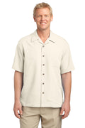 Port Authority Men's   Patterned Easy Care Camp Shirt
