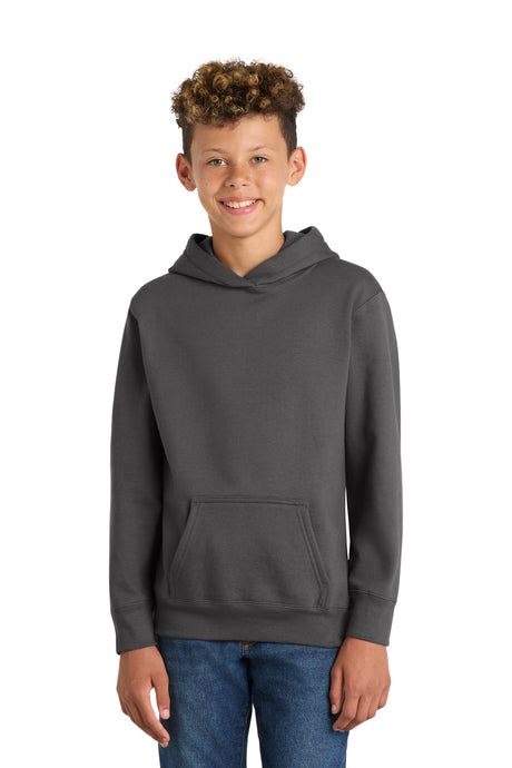 Port & Co Youth   Fan Favorite Fleece Pullover Hooded Sweatshirt