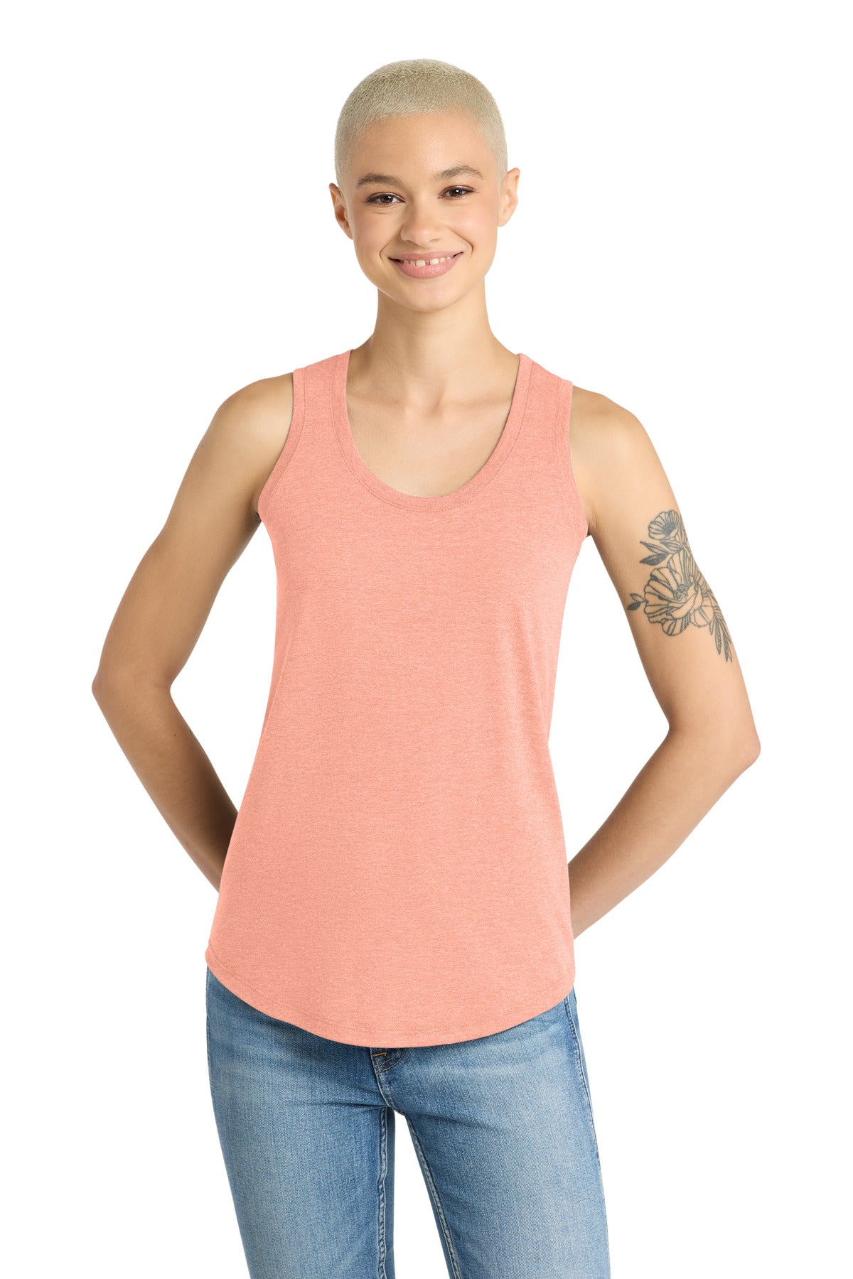 District Women's    Perfect Tri   Racerback Tank