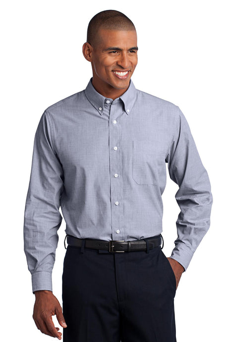 Port Authority Men's   Crosshatch Easy Care Shirt