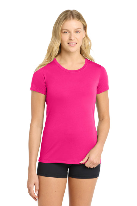 Sport-Tek Women's   PosiCharge   Competitor   Cotton Touch   Scoop Neck Tee