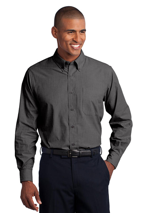 Port Authority Men's   Crosshatch Easy Care Shirt