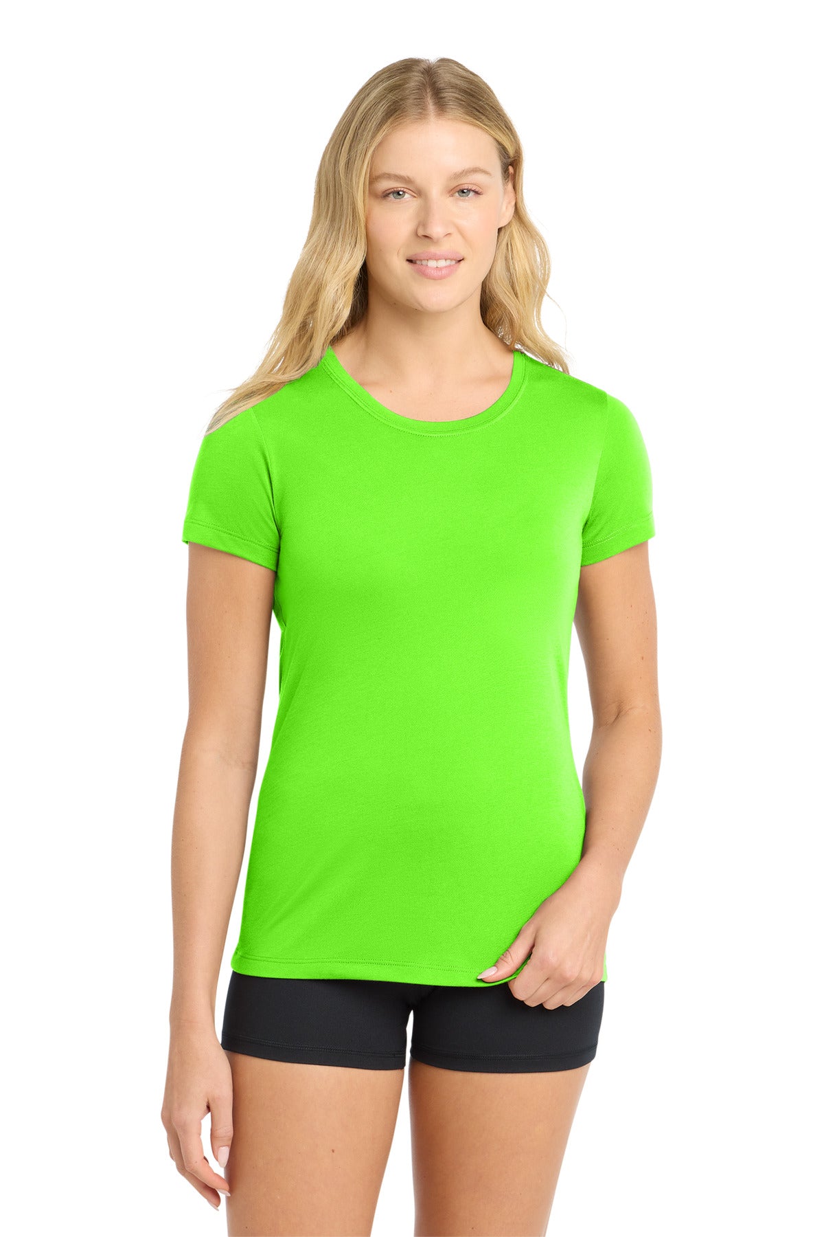 Sport-Tek Women's   PosiCharge   Competitor   Cotton Touch   Scoop Neck Tee