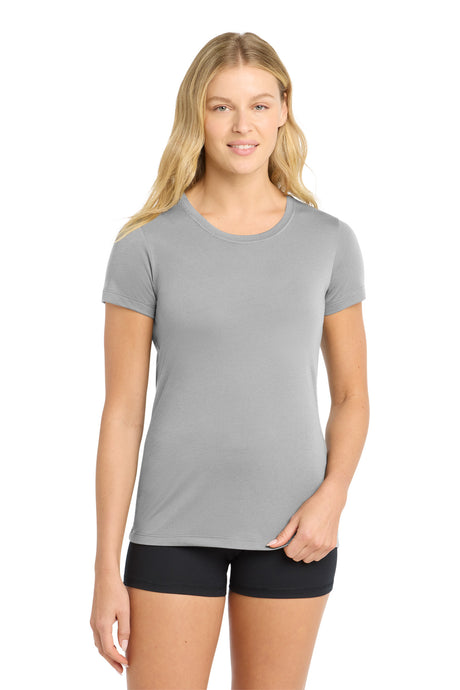 Sport-Tek Women's   PosiCharge   Competitor   Cotton Touch   Scoop Neck Tee
