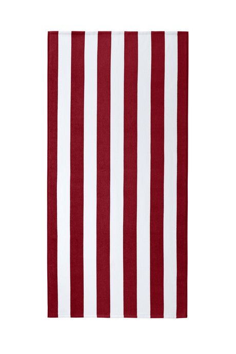 Port Authority     Value Cabana Stripe Beach Towel PT45