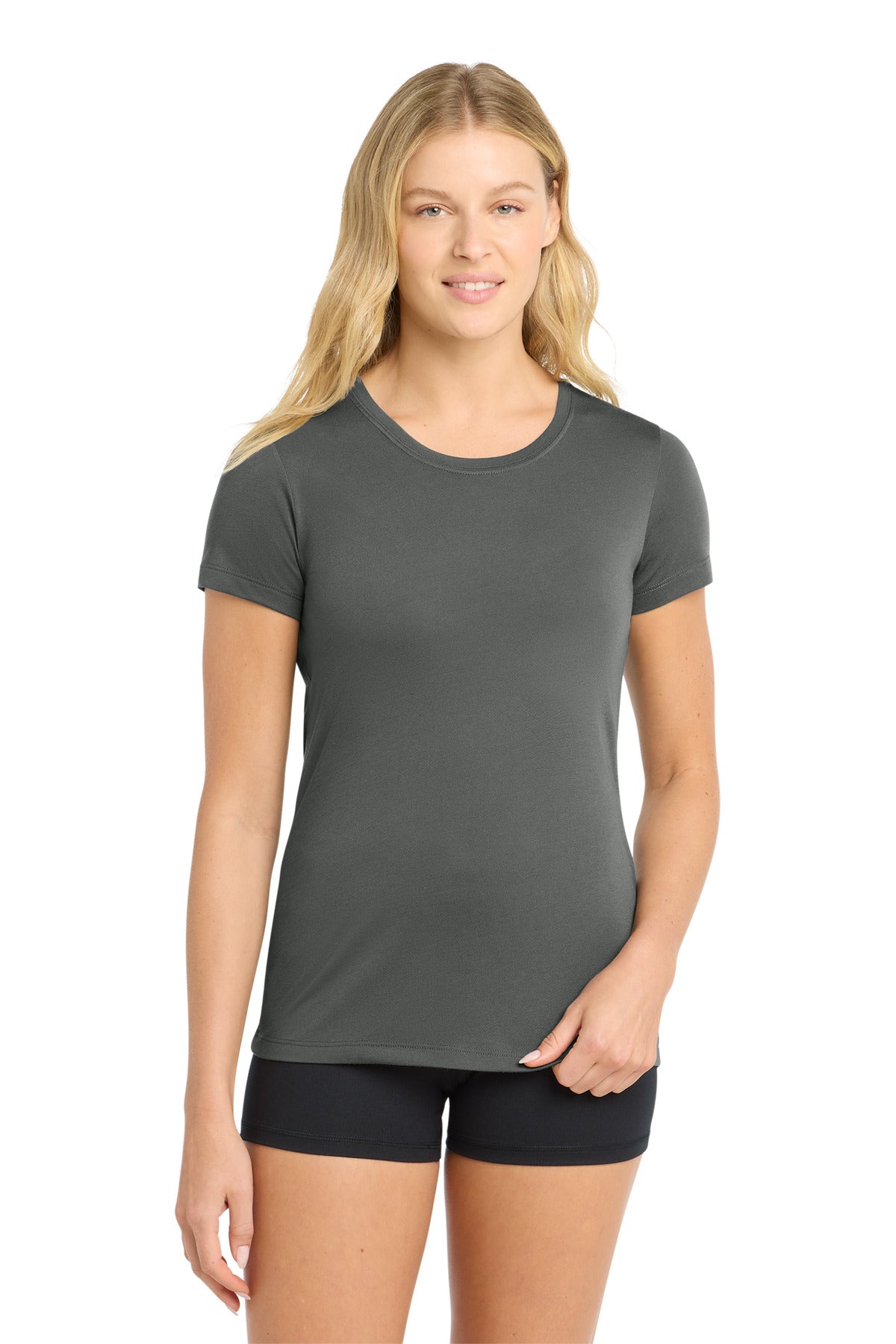 Sport-Tek Women's   PosiCharge   Competitor   Cotton Touch   Scoop Neck Tee