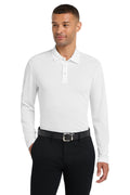 Port Authority Men's   Silk Touch Performance Long Sleeve Polo