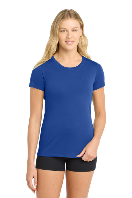 Sport-Tek Women's   PosiCharge   Competitor   Cotton Touch   Scoop Neck Tee