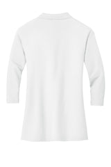Port Authority Women's   Silk Touch 3/4-Sleeve Polo-4