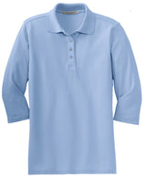 Port Authority Women's   Silk Touch 3/4-Sleeve Polo-3