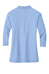 Port Authority Women's   Silk Touch 3/4-Sleeve Polo-4