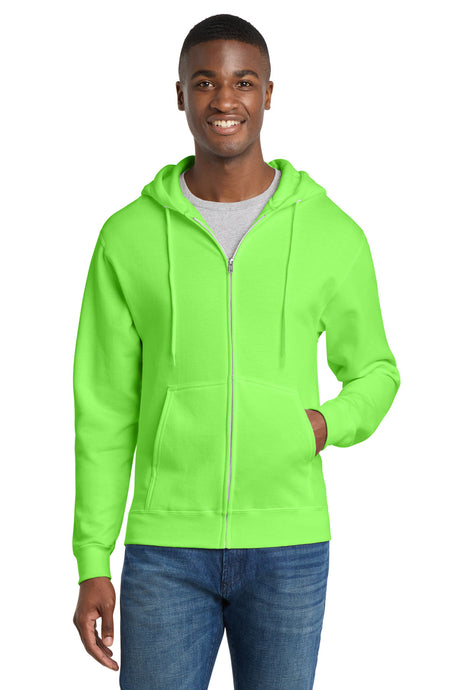 Port & Co Men's   Core Fleece Full-Zip Hooded Sweatshirt