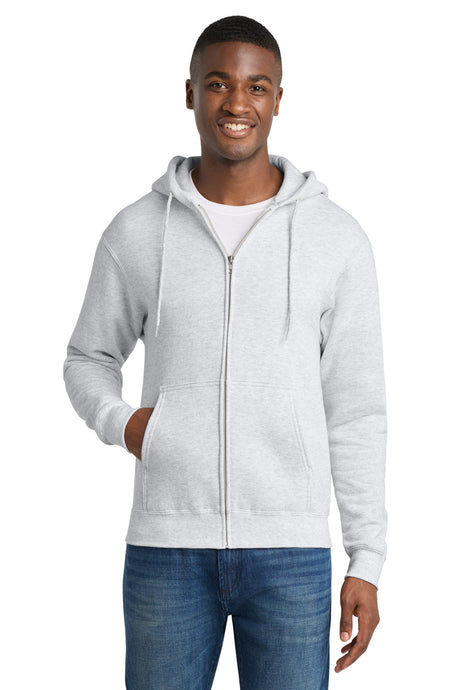 Port & Co Men's   Core Fleece Full-Zip Hooded Sweatshirt