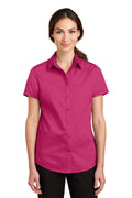 Port Authority Women's   Short Sleeve SuperPro   Twill Shirt