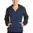 Sport-Tek Women's   Heather Colorblock Raglan Hooded Wind Jacket