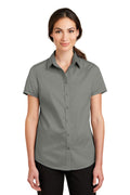 Port Authority Women's   Short Sleeve SuperPro   Twill Shirt