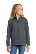 Sport-Tek Youth   Sport-Wick   Fleece Full-Zip Jacket