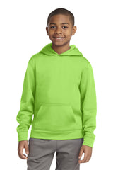 Sport-Tek Youth   Sport-Wick   Fleece Hooded Pullover