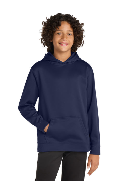 Sport-Tek Youth   Sport-Wick   Fleece Hooded Pullover