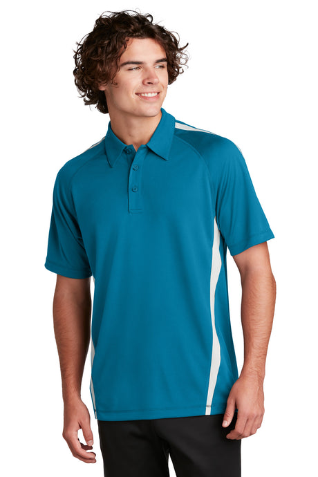 Sport-Tek Men's   PosiCharge   Micro-Mesh Colorblock Polo