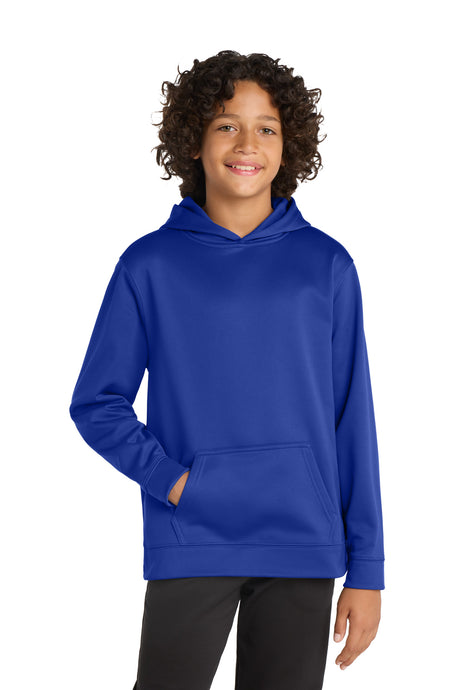 Sport-Tek Youth   Sport-Wick   Fleece Hooded Pullover