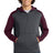 Sport-Tek Men's    Tech Fleece Colorblock 1/4-Zip Hooded Sweatshirt