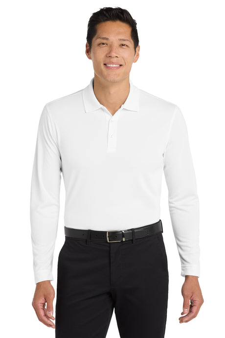 Port Authority Men's    Dry Zone    UV Micro-Mesh Long Sleeve Polo K110LS