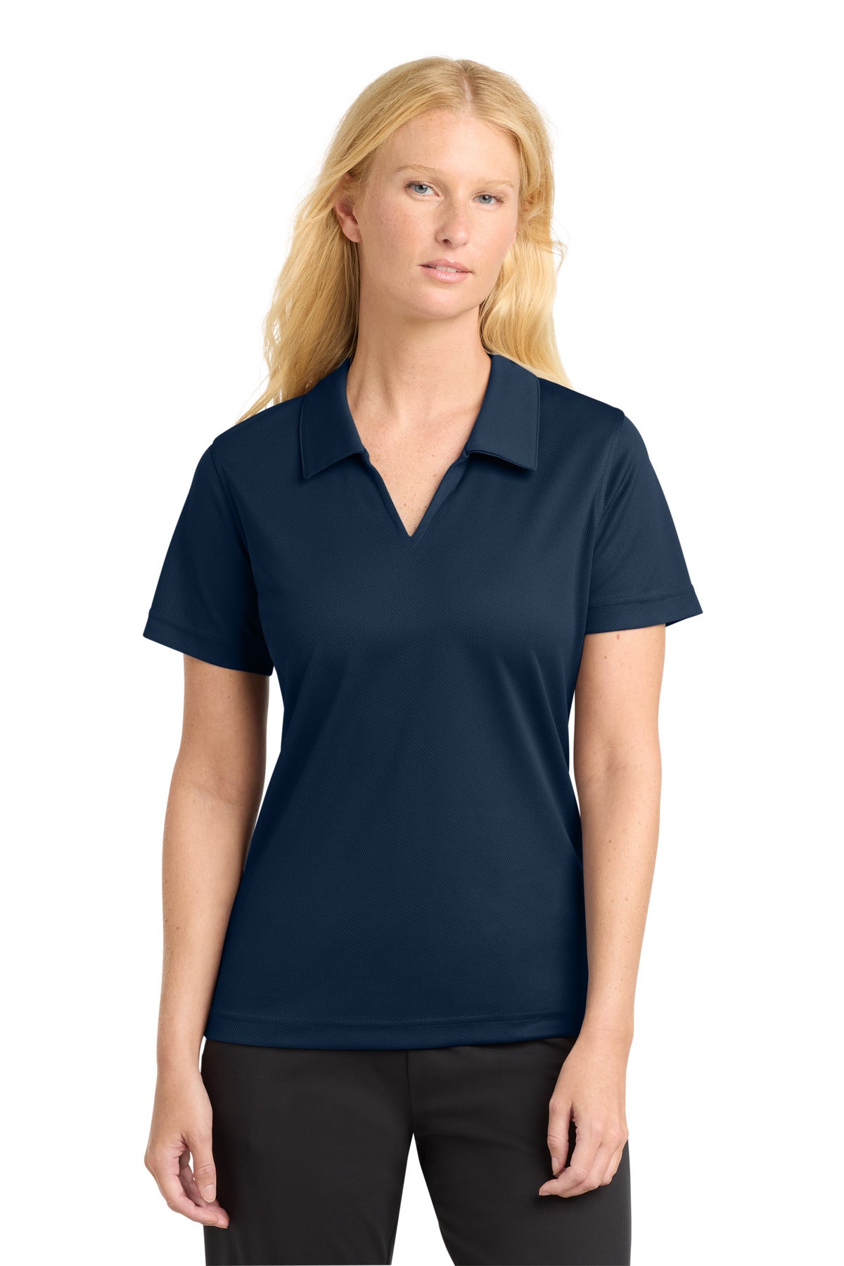 Sport-Tek Women's   Dri-Mesh   V-Neck Polo