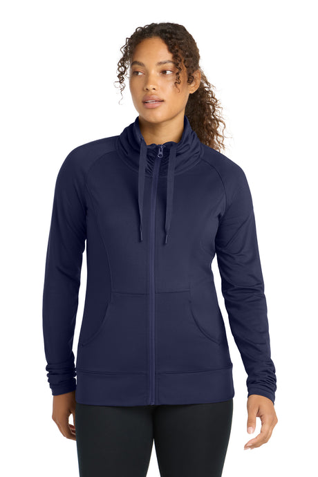 Sport-Tek Women's   Sport-Wick   Stretch Full-Zip Jacket