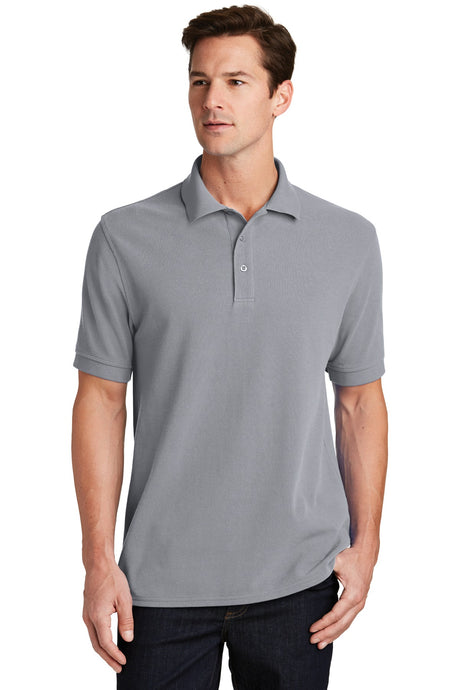 Port & Co Men's   Combed Ring Spun Pique Polo