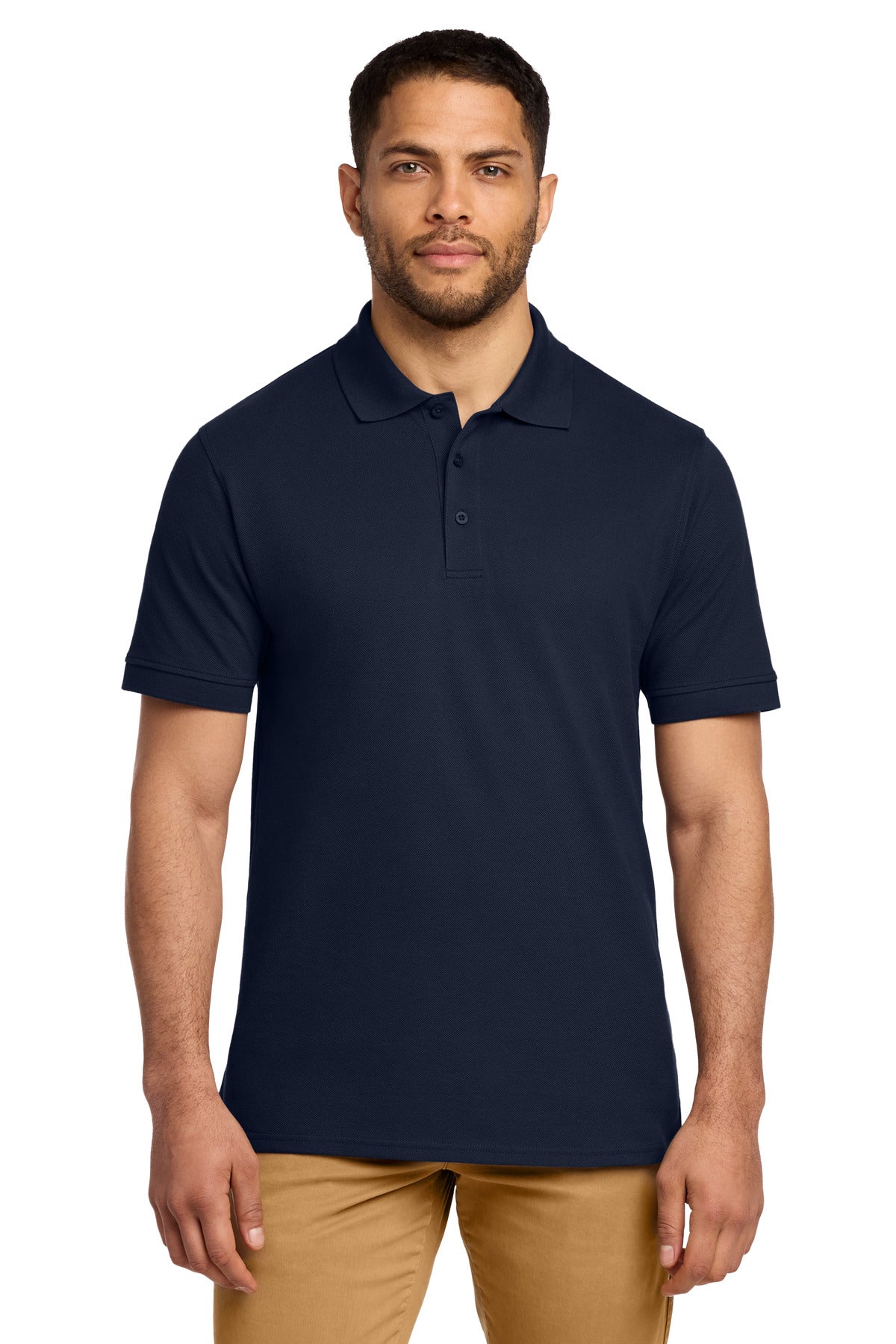 Port & Co Men's   Combed Ring Spun Pique Polo