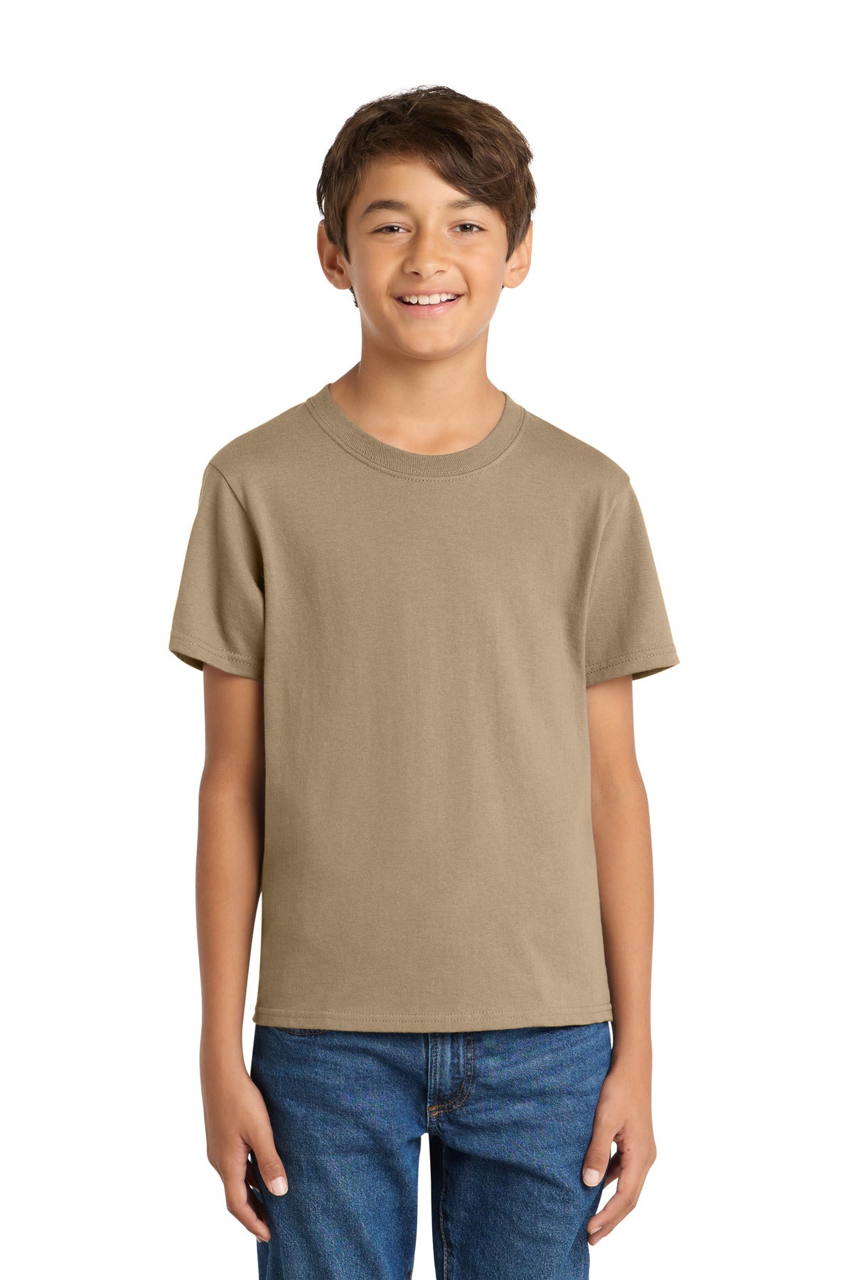 Port & Co Youth Core Cotton Tee Youth Apparel Shirts & Tops