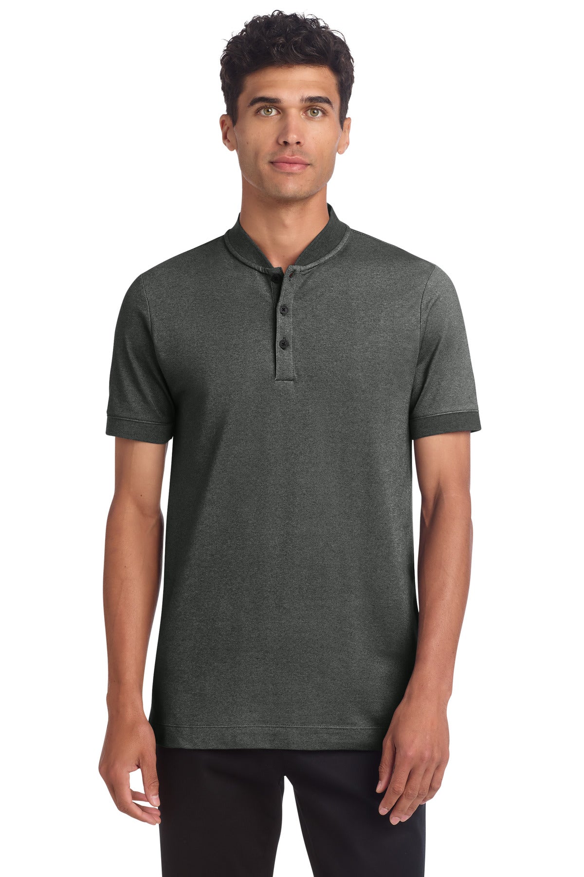 Mercer+Mettle Men's   Stretch Pique Henley MM1008