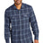 Port Authority Men's   Long Sleeve Ombre Plaid Shirt W672