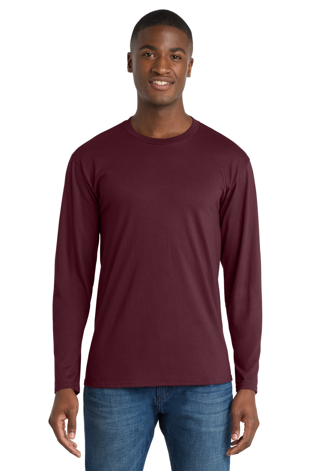 Port & Co Men's   Long Sleeve Fan Favorite Tee