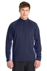 Sport-Tek Men's   Sport-Wick   Stretch Contrast 1/4-Zip Pullover