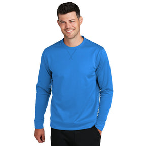 Port & Co Men's   Performance Fleece Crewneck Sweatshirt