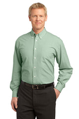 Port Authority Men's   Plaid Pattern Easy Care Shirt