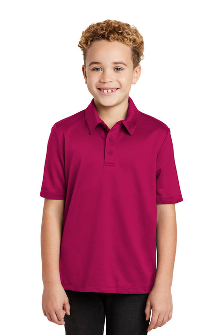 Port Authority Youth   Silk Touch Performance Polo