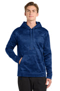 Sport-Tek Men's   Sport-Wick   CamoHex Fleece Hooded Pullover