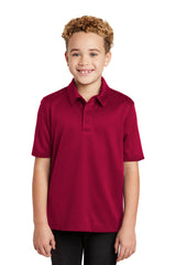 Port Authority Youth   Silk Touch Performance Polo
