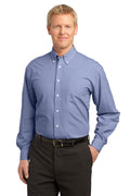 Port Authority Men's   Plaid Pattern Easy Care Shirt