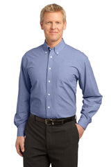 Port Authority Men's   Plaid Pattern Easy Care Shirt