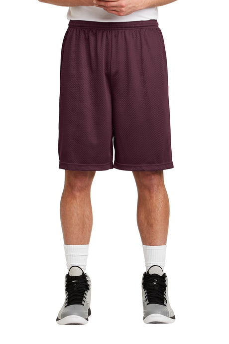 Sport-Tek Men's   Long PosiCharge   Classic Mesh Short